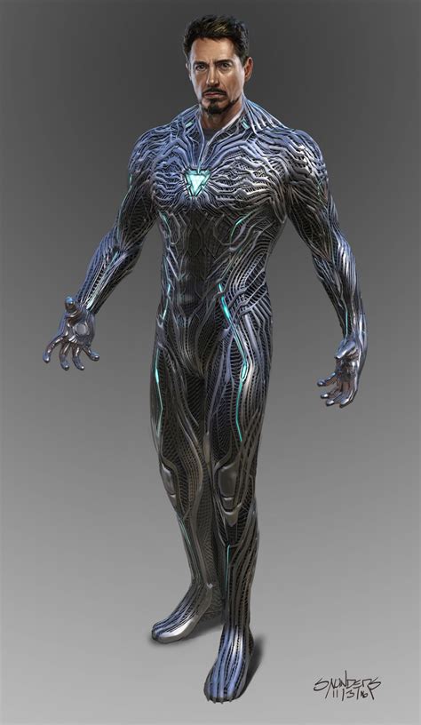 ArtStation - Avengers: Infinity War - Iron Man Mk 50 suit-up, Phil ...