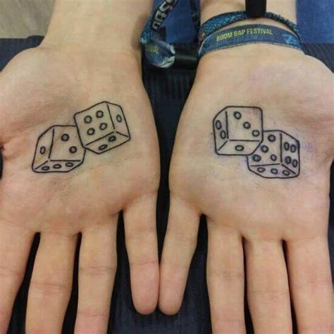 35 Awesome Dice Tattoo Designs with Cards - Trending Tattoo