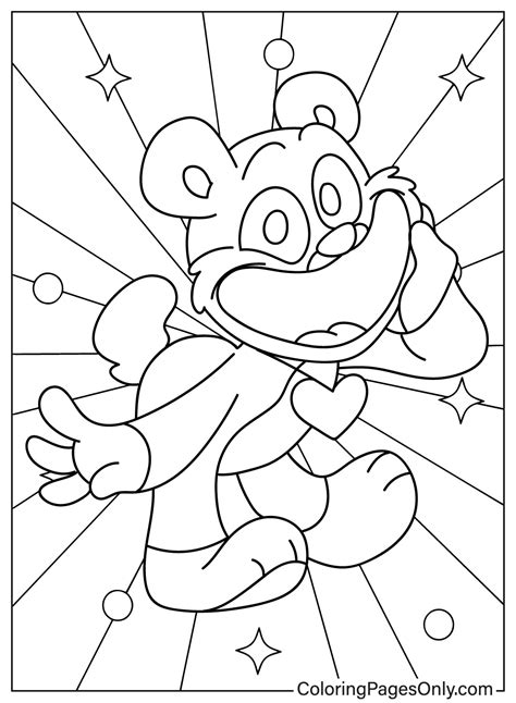 Smiling Critters Coloring Pages - Coloring Nation