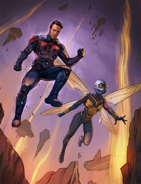 “Ant Man and The Wasp” by Caspian Interactive - Nerds Love Art