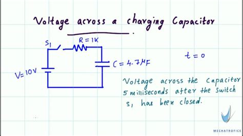 Find The Charge On Each Capacitor And The Voltage Across Each Capacitor ...