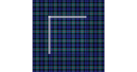 Clan Murray Modern Tartan Fabric | Zazzle