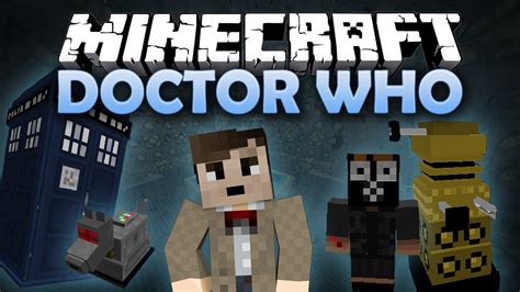 Minecraft: Doctor Who! Dalek Mod with Tardis, Dalek, Sonic Screwdriver ...