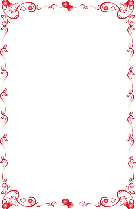 Download Valentine, Border, Note Card. Royalty-Free Vector Graphic ...