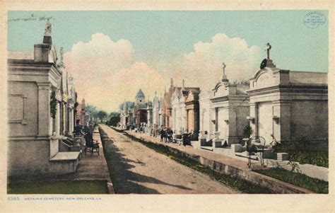 Metairie Cemetery 1905ish