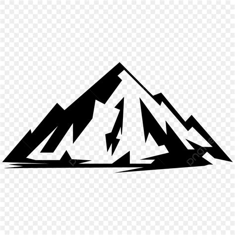 Mountains Hill Vector Design Images, Mountain Black Vector Hill Design ...