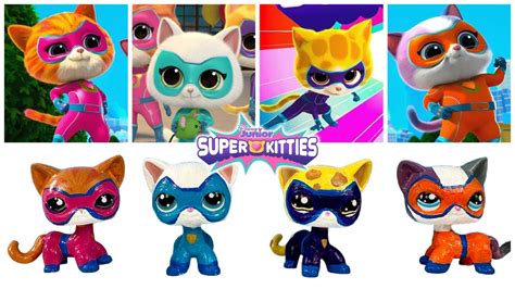 SuperKitties TOYS! Disney Jr - DIY SuperKitties with Littlest Pet Shop ...