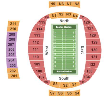 Spartan Stadium Tickets and Spartan Stadium Seating Chart - Buy Spartan ...