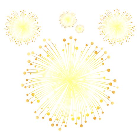 Fireworks Transparent Illustration For Happy New Year, Fireworks, Happy ...