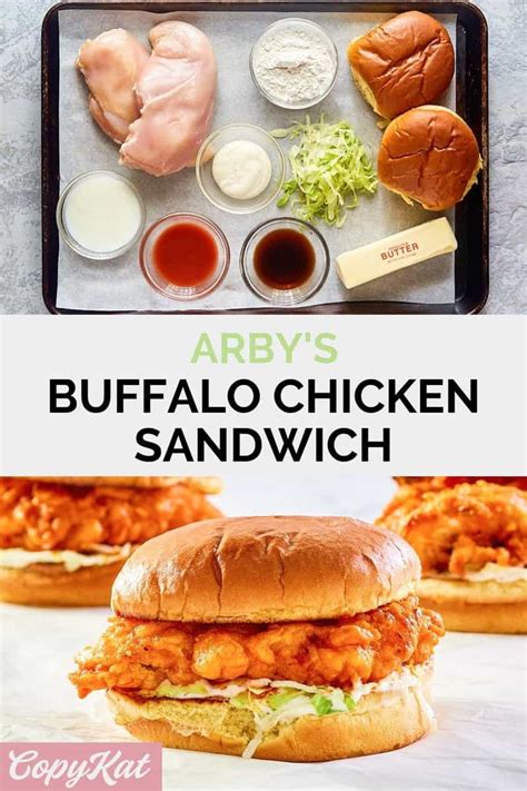 Arby's Buffalo Chicken Sandwich - CopyKat Recipes