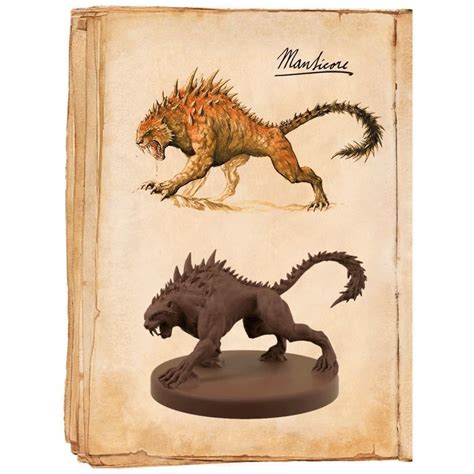 3D printable model Manticore Miniature | CGTrader