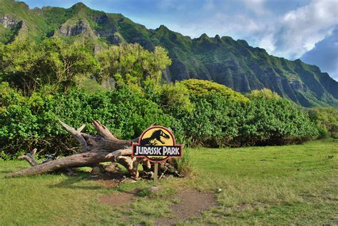 Famous scene from Jurassic Park! Kualoa Ranch, Oahu, Hawaii See more at ...