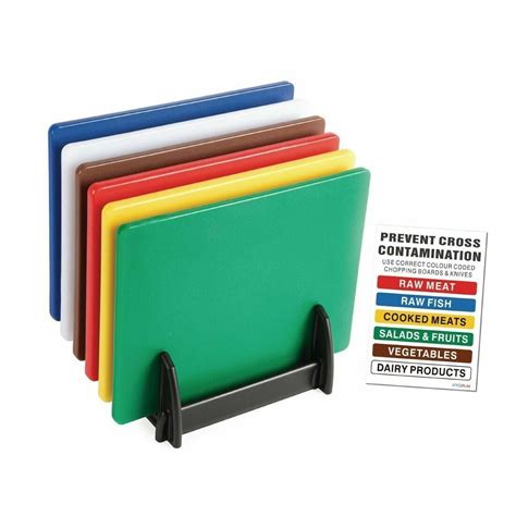 🔥Professional Catering Chopping Boards Colour Coded Cutting Board ...