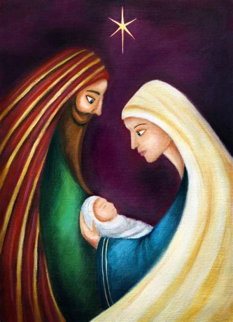 Nativity painting, Christmas paintings, Christmas art