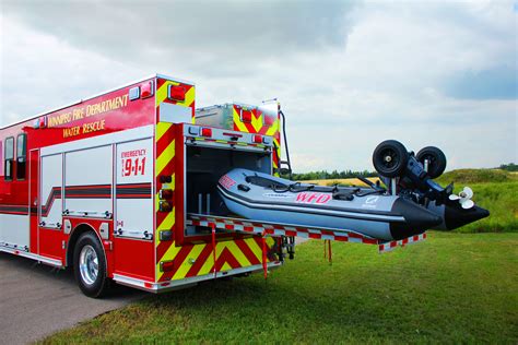 Brand New Water Rescue Vehicles Designed Specially for Winnipeg Fire ...