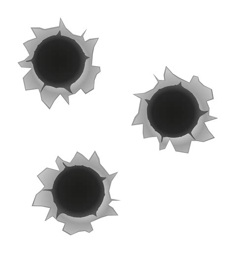 bullet holes vector illustration 488527 Vector Art at Vecteezy