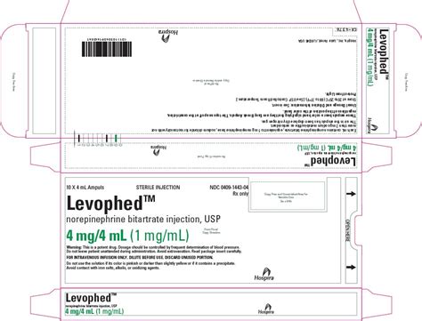 Levophed: Package Insert - Drugs.com