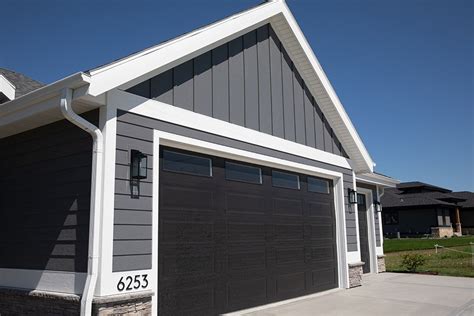 Gable End Siding: Ideas, Options & Installation Tips Grey Garage Doors ...