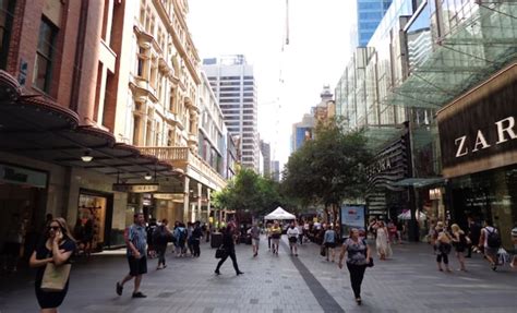 Sydney's Pitt Street Mall the seventh most expensive shop...