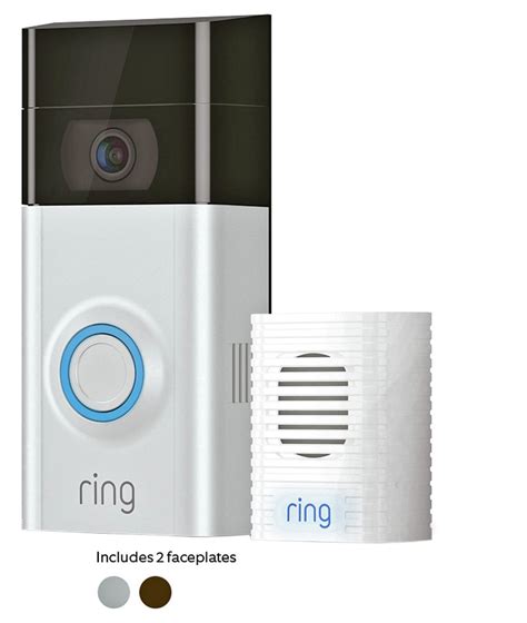 Ring Video Doorbell 2 and Chime Bundle (7527579) | Argos Price Tracker ...