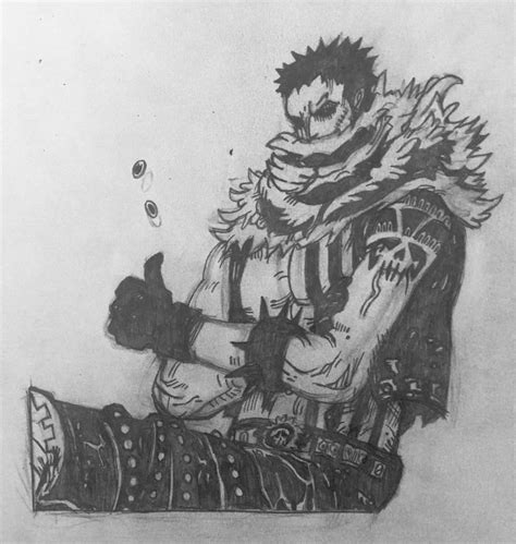 My Charlotte Katakuri Sketch : r/OnePiece