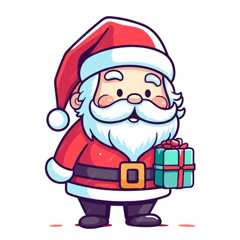 Premium Vector | Santa claus christmas illustration