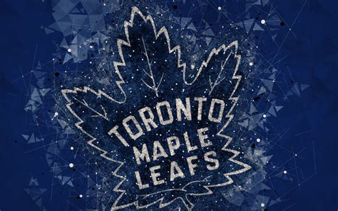 Download NHL Emblem Logo Toronto Maple Leafs Sports 4k Ultra HD Wallpaper