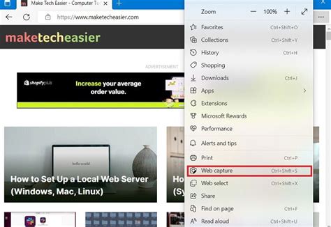 How to Capture a Scrolling Screenshot in Windows - Make Tech Easier