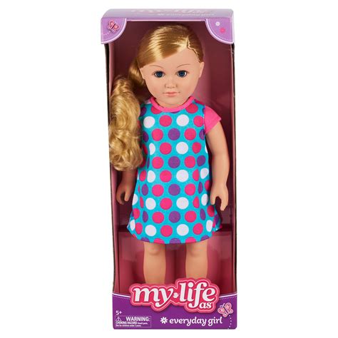 My Life As 18" Poseable Everyday Doll, Blonde Hair - Walmart.com