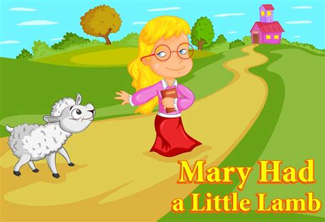 Mary Had A Little Lamb | Nursery Rhyme For Kids With Lyrics