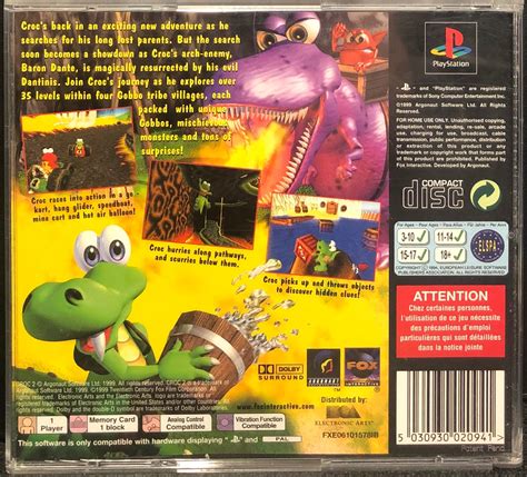 Croc 2 PS1 – Gametraders Modbury Heights