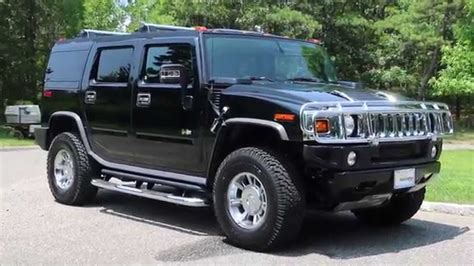 2006 Hummer H2 Luxury For Sale~Black~Chrome Wheels & Steps~Low Miles ...