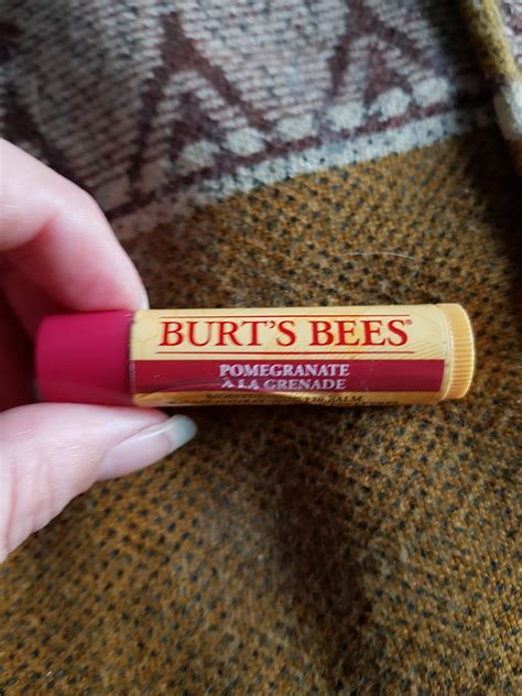 Burt's Bees Pomegranate Moisturizing Lip Balm reviews in Lip Balms ...