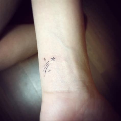 Shooting Star Tattoo | Star tattoo on wrist, Star tattoos, Tattoos