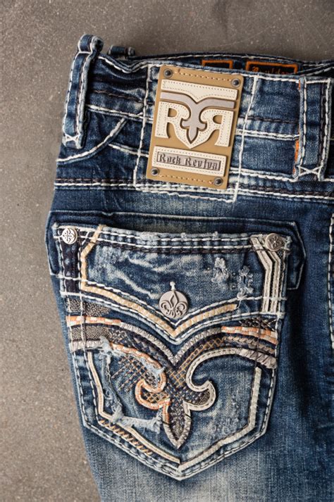 men's rock revival jeans // this classic brand has updated details for ...