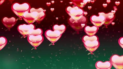 Two-hour relaxing screensaver with Valentine's day abstract background ...