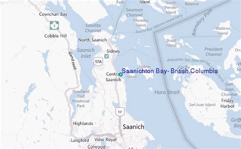 Saanichton Bay, British Columbia Tide Station Location Guide