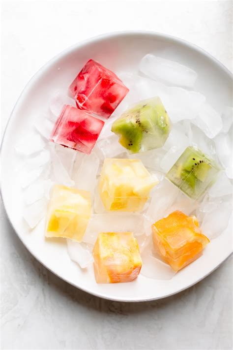 Fruit Ice Cubes | FeelGoodFoodie