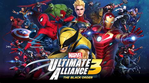 Marvel Ultimate Alliance 3: The Black Order - Nintendo Switch - Games ...