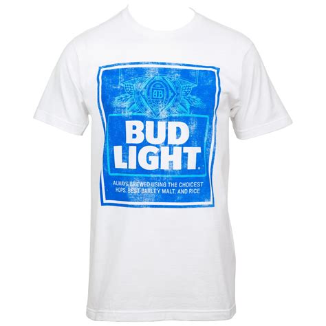 Bud Light Jumbo Print Vintage Label T-Shirt-XLarge - Walmart.com