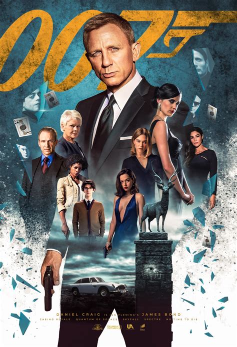 007: The Daniel Craig Legacy | Poster By Darkdesign