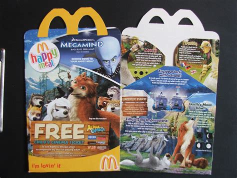 McDonald's Alpha & Omega Happy Meal Box - Alpha and Omega Photo ...