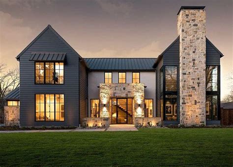 Dark Exterior Ideas to Revolutionize Your House - Down Leah's Lane ...