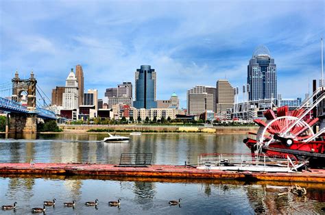 Downtown Skyline of Cincinnati, Ohio - Encircle Photos