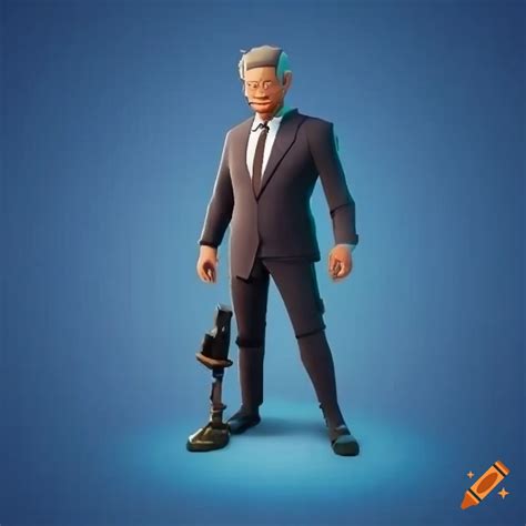 Jfk as a skin in fortnite shop on Craiyon