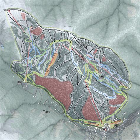 Taos Ski Valley Trail Map