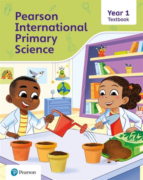 Pearson primary science six books covers and characters by Claudio Cerri