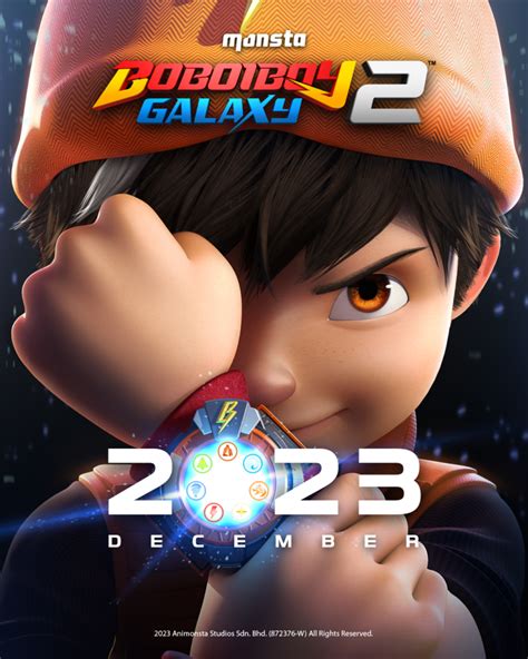 Monsta Umumkan Boboiboy Galaxy Season 2 Debut Desember 2023 - Kutu Buku ...