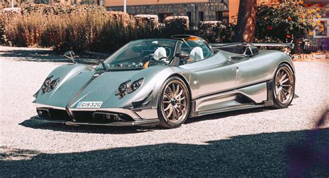 Liquid Silver Pagani Zonda 760 Roadster Is One Of The Very Finest ...