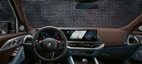 The interior of the BMW XM: progressive luxury